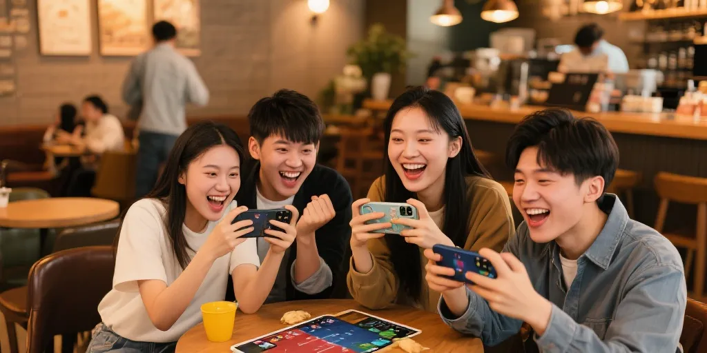 年轻人互动竞技游戏